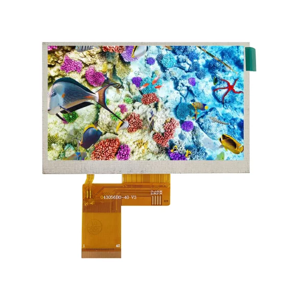 4.3 インチ LCD ディスプレイ、800X480 IPS 表示 RGB 40pin オプションの CTP または Rtp 産業/医療/機器/自動車に適用